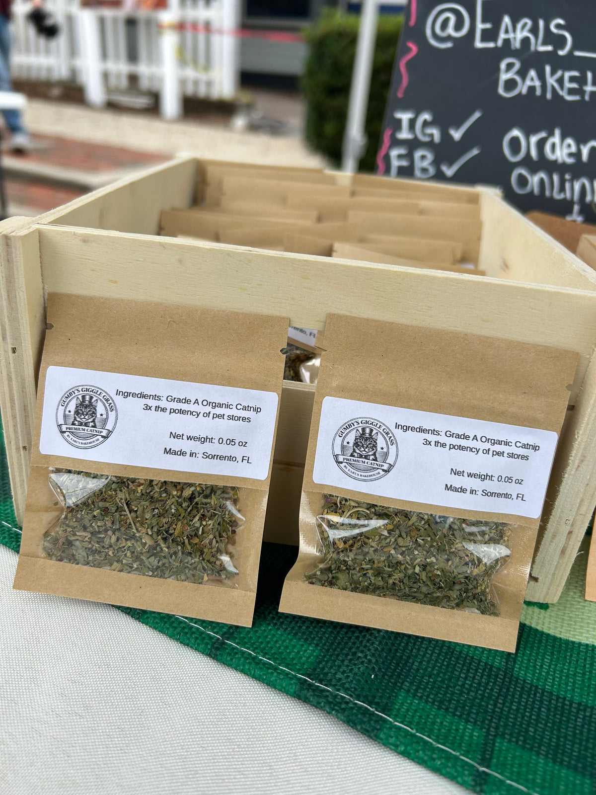 Gumby’s Giggle Grass 🌿
Premium Organic Catnip